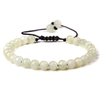 6mm Natural Stone Beads Womens Bracelet Yoga Energy Sports