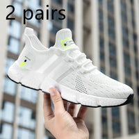 Leisure Fly Woven Breathable Sports Shoes