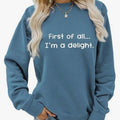 Womens Casual Printed Sweatshirt