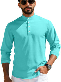 Men's Long-sleeved Casual Cardigan