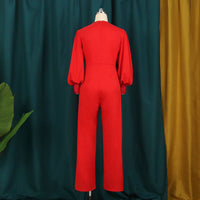 Loose Zipper Straight Tribute Sleeveless Slim Fit Jumpsuit