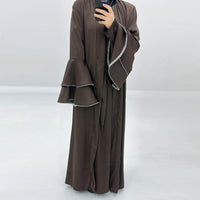E-commerce Fashion Trim Dubai Turkish Elegant Robe
