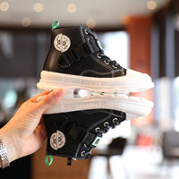Children's Non-slip Martin Leather Boots
