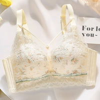 Large Push Up Adjustable Medium-weight Cup Wireless Underwear