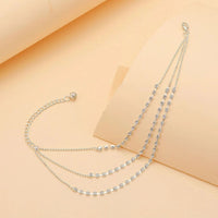 Personalized Diamond Claw Chain Multi-layered All-matching Anklet