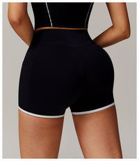 Nude Feel Yoga Shorts High Waist Sports And Fitness Shorts