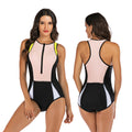 Surfing One-piece Sleeveless Women's Swimsuit