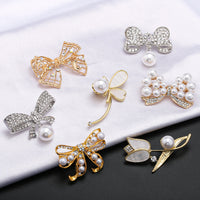 Bowknot Flower Clothes Decorative Corsage Accessories