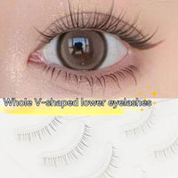 Little Devil Mixed Blood Feeling Eyelash One Piece Thin Sheer Root