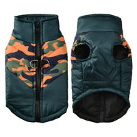 AutumnWinter Pet Clothing Camouflage Print Puppy