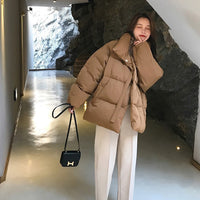 Women's Short Loose Down Cotton-padded Jacket