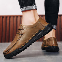 Men's Genuine Leather Casual Versatile Leather Shoes