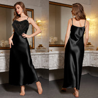 Midnight Series Lace Heart-Shape Camisole Womens Pajamas