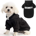 Pet Dog Fleece-lined Feet Hooded Casual Warm Hoodie