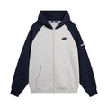 Retro Raglan Cardigan Hoodie Men's Autumn And Winter New