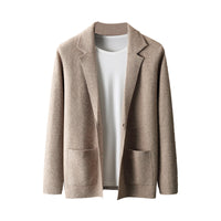 Cardigan Male V-neck Cardigan Knitted