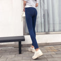Womens Tight-fitting Workout Jeans With A Butt-lifting Pad