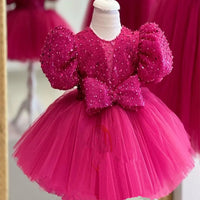 Sequined Princess Dress Catwalk Birthday Host Piano Competition Performance Costume High-end
