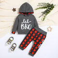Children's Hooded Sweater Korean Style Fashion Baby Boys' Casual Suit