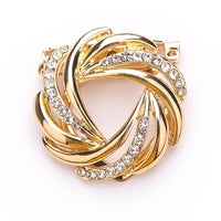 Women's Dual Purpose Silk Scarf Buckle