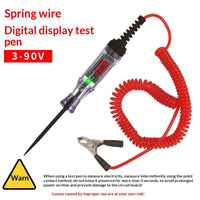 LED Test Light Car Digital Display Car Test Pen
