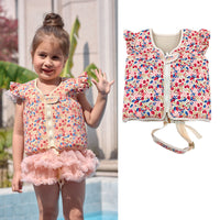 Beginner Anti-drowning Arm Floats Long White Silk Sleeves Life Jackets