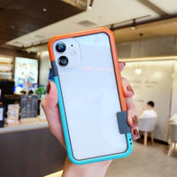Color Matching Mobile Phone Case Two-color Border