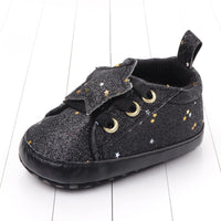 Spring And Autumn New Bright Star Baby Shoes