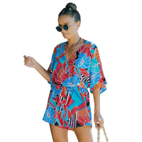 Summer European And American Floral Jumpsuit