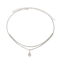 Water Drop Pendant Waist Chain Women's Simple Fashion