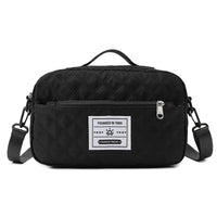 Large-Capacity Fitness Quilted Embroidered Yoga Bag