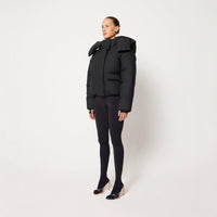 Detachable Hooded Zip-up Cotton Coat