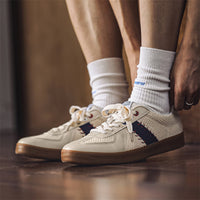Student Couple Breathable Mesh Panel Niche Sports Casual Men's Shoes