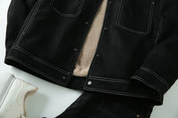 Men's Light Wear Vintage Suede Jacket