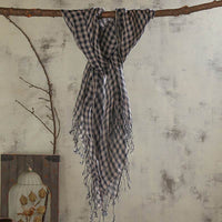 Cotton And Linen Scarf Women's Artistic Shawl Long Four Seasons Warm