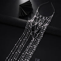 Fashion Website Tassel Pearl Headband Hair Accessory For Women