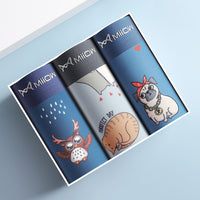 Men's Cotton Antibacterial Crotch Boxers