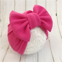 Corn Kernel Fashion Baby Comfortable Big Bow Indian Fabric Tire Hat