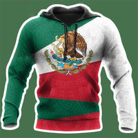 Zip-up Shirt 3D Printed Hooded Long Sleeve Sweatshirt