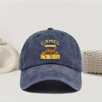 Mens Outdoor Simple All-Match Embroidered Letter Baseball Cap