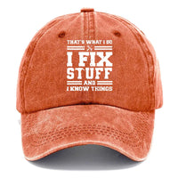 Washed Print Denim Baseball Cap Retro Versatile Soft Top Hat