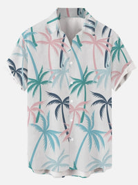 Mens Casual Stylish Lapel Shirt Top