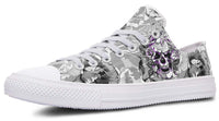 Fashion Printed Couple High Top Canvas Shoes
