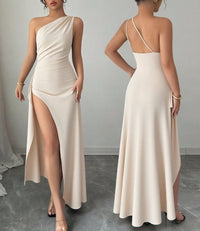 Women's Fashionable Sexy Asymmetrical Tube Dress
