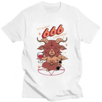 Mens Short-Sleeve Cool Baphomet T-Shirt