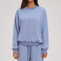 Casual Outdoor Running Hoodie With A Comfortable Crew Neck