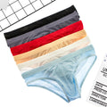 Men's Ice Silk Briefs Bullet Separation Rain Pants
