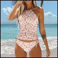 Pattern Bikini Beach Swimsuit Suit