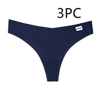New Japanese Threaded Cotton Underwear Women's Breathable Low-waist  Seamless Cotton Girls Narrow-side Briefs Students