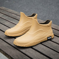 Fashion Korean Style Internet Celebrity Leisure Slip On Rubber Shoes